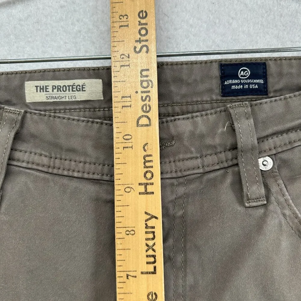 AG ADRIANO GOLDSCHMIED Jeans Mens 34x34 The Protege Stretch Cotton Gray USA VTG